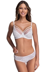 Ava Damen Soft BH Spitze Netz Schalen Streifen Unterwäsche1824 Venus,