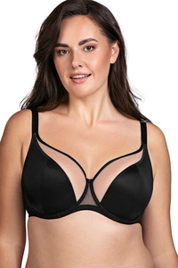 Vivisence BH Mit Bügel Halbtransparente Cups Für Offenbartes Dekolleté 1079,