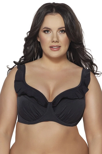 Ava Damen Bikinioberteil Bademode Bikinihose Gemustert Klassisch  Strandmode SK-213, 