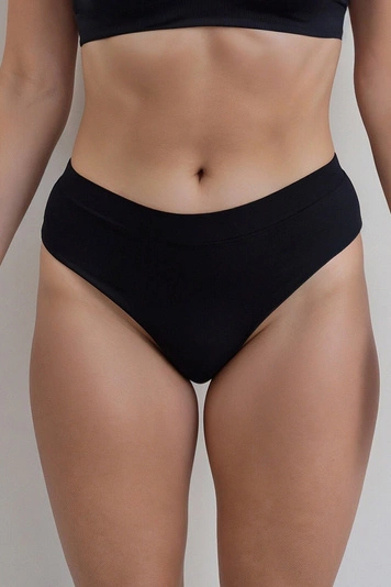 Vivisence Unterhosen Damen Brazilian Slip Viskose Unterwäsche 4020M, 