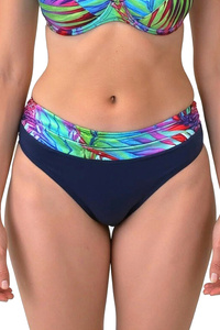 Vivisence Bikini Hose Hoher Bund Ideal Für Strand Und Sport 3232/3233M, tropisch