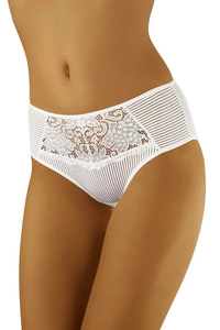 Wolbar Dame Slip Spitze Gemustert Klassisch Einfarbig Unterhose Dessous Alltag WB447,