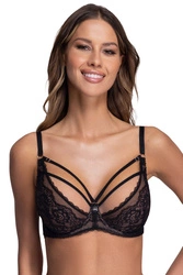 Ava Damen Soft BH Spitze Netz Schalen Streifen Unterwäsche1824 Venus,