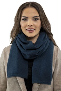 Vivisence Damen Schal Winter Wärmt Schenkt Komfort für Kalte Wintertage 7101, dunkelblau