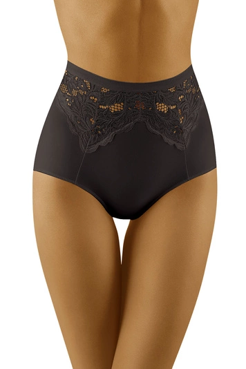 Wolbar Damen Slip hoher Bund Shapewear Spitze Unterhose WB422,