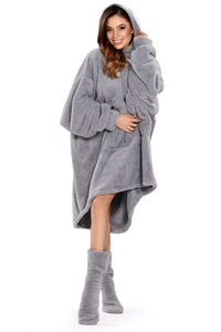 Vivisence Übergroße Hoodie Decke Mit Warme Socken Kuscheliges Set Für Damen Komfortable Riesen-Hoodie Weiches Material Perfekt Für Wintertage Und Als Geschenk,