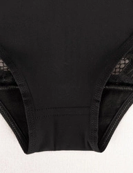 Wolbar Damen Sexy Shapewear-Slips Spitze Miederslip Hohe Taille Figurformende WB184,