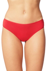 Vivisence Dame Brazilian Slip Ausgeschnitten Unterhose Klassisch Musterlos 4018,