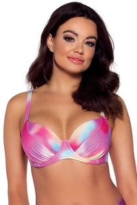 Ava Dame Bikini BH Oberteil Bunt Gepolsterte Cups Badeanzug Bademode Sommer SK-163,