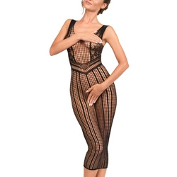 Hot in Here Dame Nachthemd Reizwäsche Netz Gemustert Sinnlich Sexy Infinity,