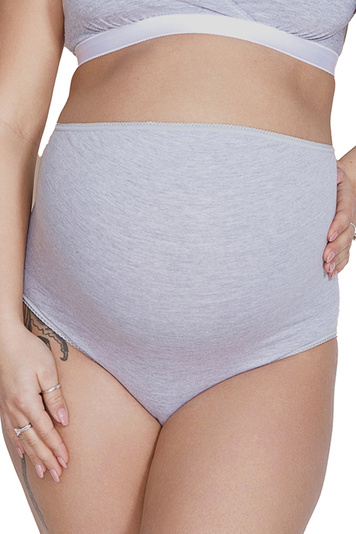 Mitex Dame Slip Mama  Schwangerschaft Stillen Bund Umstandsmode Belly, 