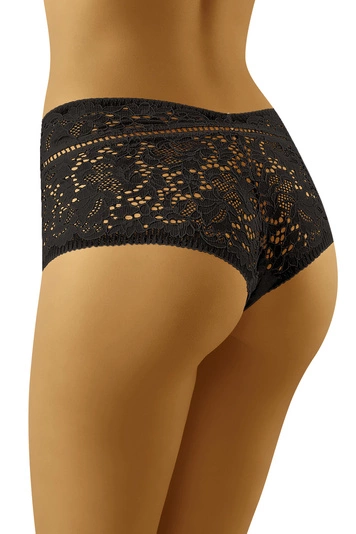 Wolbar Damen Shorts Ajourspitze Bund Unterwäsche Unterhose Bequem Elegant Geblümt WB472,