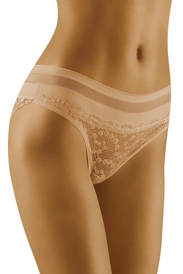 Wolbar WB404 Dame Slip Unterhose Unterwäsche normaler Bund, 