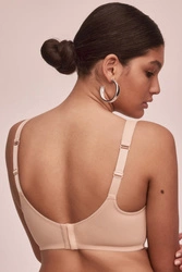 Alles Havana Soft BH Dame glatt musterlos regulierbar EU, Beige