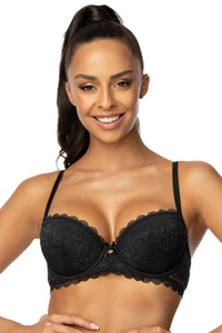 Mat Dame Push-Up BH Spitze Gepolsterte Schalen Herausnehmbare Einlagen 0198/11/1 Estelle,