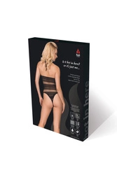 Hot in Here Dame Body Reizwäsche Sexy Verführerisch  Gemustert Not so shy,