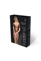Hot in Here Dame Reizwäsche Bodystocking Sexy Netz Durchsichtig THorny Rose,