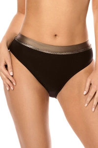 Vivisence Dame Bikini Unterteil Bademode Slip Klassisch 3224M, schwarz