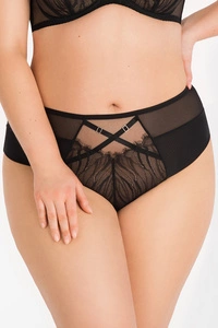Gorsenia Dame Slip Klassisch Voll Spitze Netz Unterhose Höschen Dessous K818 Inessa,