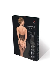 Hot in Here Dame Reizwäsche Bodystocking Sexy Netz Durchsichtig Gemustert Orient,