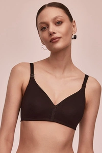 Alles Damen Still BH Umstandswäsche stillen Schwangerschaft Mama Easy M , Schwarz