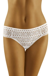 Wolbar Dame Slip Spitze Gemustert Klassisch Einfarbig Unterhose Dessous Alltag WB453,