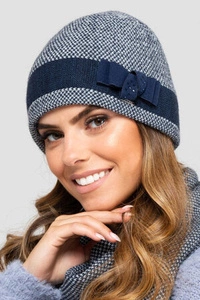 Kamea Damen Mütze Kopfbedeckung Herbst Winter Katalonia, Dunkelblau