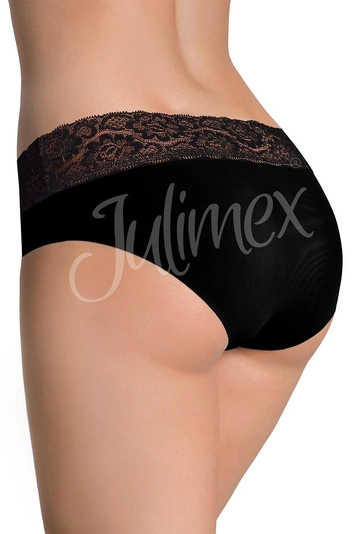 Julimex Lingerie Dame Slips Unterhose tief Spitze glatt