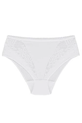 Wolbar Damen Maxi-Slip Mit Spitzeneinsatz WB51,