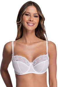 Ava Dame Soft BH Klassisch Weiche Cups Große Brüste Spitze Bügel Gemustert Dessous 2111 Azalea Maxi,