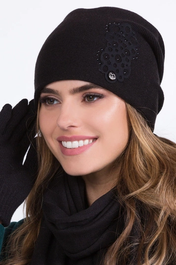 Kamea Dame Wintermütze Kopfbedeckung Winter warm Serena, 