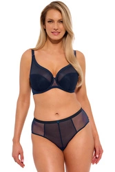 Gaia Dame halbgepolsterter BH Gestreift Schalen Schleife Träger 1058 Sonia, 