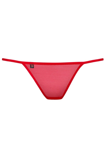 Obsessive Damen String Unterwäsche Dessous Top Qualität Luiza, Rot