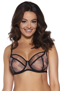Ava Dame Soft BH Weiche Cups Klassisch Gemustert Bunt Netz 2030 Jumanji,