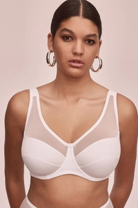 Alles Havana Soft BH Dame glatt musterlos regulierbar EU, Weiß