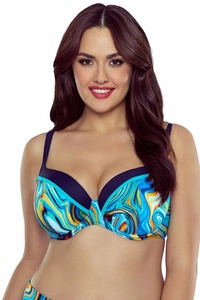 VIVISENCE Damen Bikini Oberteil mit Bügel Regulierbar Träger Bademode 3229,
