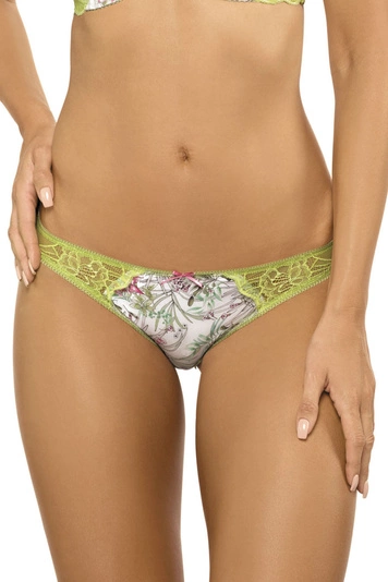 Gorteks Ginny/F Dame Slip Unterhose normaler Bund  Unterwäsche, Weiß