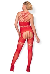 Hot in Here Dame Reizwäsche Bodystocking Sexy Netz Durchsichtig  Demonic,