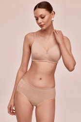 Alles Damen Still BH Umstandswäsche stillen Schwangerschaft Mama Easy M , Beige