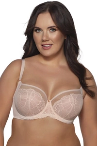 Ava Dame Soft-BH Netz Spitze Schalen Träger Komfortabel 2109 Puella,