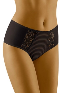 Wolbar Dame Slip Streifen Bund  Unterwäsche Unterhose Bequem Gemustert  WB459 Streifen Bund  Unterwäsche Unterhose Bequem Gemustert  WB459,