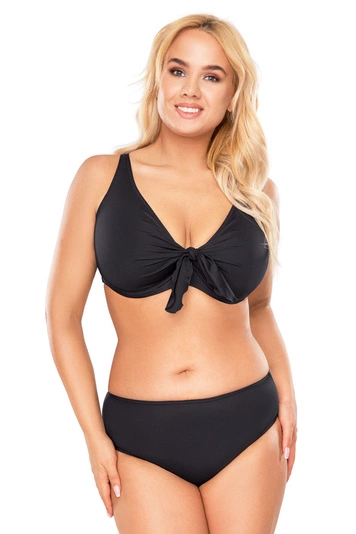 Vivisence Damen Bikini-Unterteil Hoher Bund Ideal für den Strand 3005, schwarz