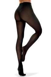 Vivisence Damen Strumpfhose 40 DEN 3Er-Pack Mit Unsichtbarer Zehenverstärkung Komfortabler Bund Ohne Separates Höschenteil Perfekte Passform Elegantes Design, nero