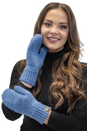 VIVISENCE Damen Winter Fausthandschuhe Komfort an kalten Wintertagen 7015, jeans