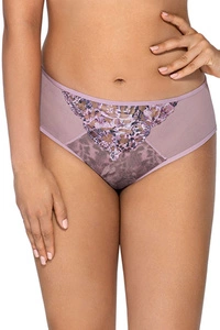 Ava Dame Slip Klassisch Voll Netz Blumenmuster Tüll Unterhose 1987 Zoe, Pink