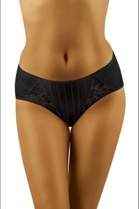 Wolbar Dame Slip Spitze Gemustert Klassisch Einfarbig Unterhose Dessous Alltag WB445,