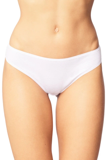 Vivisence Dame Slip Musterlos Spitze Klassisch Unterhose Unterwäsche Band Bund 4019, 