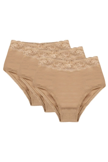 Mitex 3er Pack Damen Slip Shapewear Eva, 