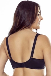 Vivisence BH Damen mit Bügel Große Größen Brüste Zuverlässigen Halt im Alltag 1056, schwarz