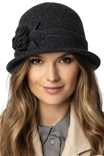 Vivisence Winter Hut Damen aus Schurwolle Herbst Mütze Frauen Perfekter Passform Antistatischer Wirkung Ideal für Kalte Wintertage Modell 7077, 